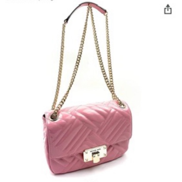 Michael Kors Peyton MD Shoulder Flap Bag - Picture 7 of 11